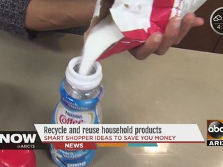 Recycle and reuse household products