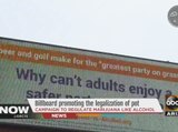 Billboards promoting legalization of pot