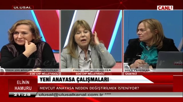 ELİNİN HAMURU-1 Şubat 2016-Prof. Dr. Birgül Ayman Güler&Prof. Dr. Nur Serter&Prof.Dr. Tülin Oygür