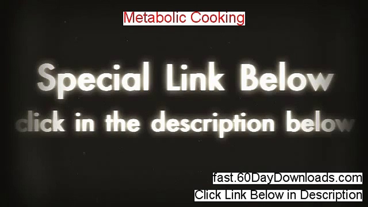 Metabolic Cooking Review (Top 2014 eBook Review)