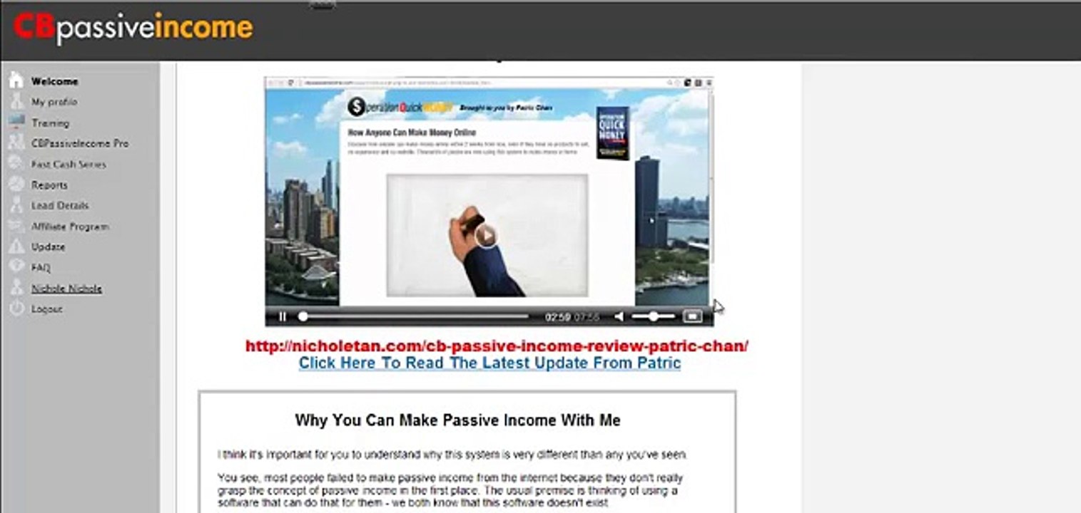 CB Passive Income Review - Can you make really make passive income online?
