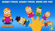 The Finger Family Minions Family Nursery Rhyme | Despicable Me Finger Family Songs