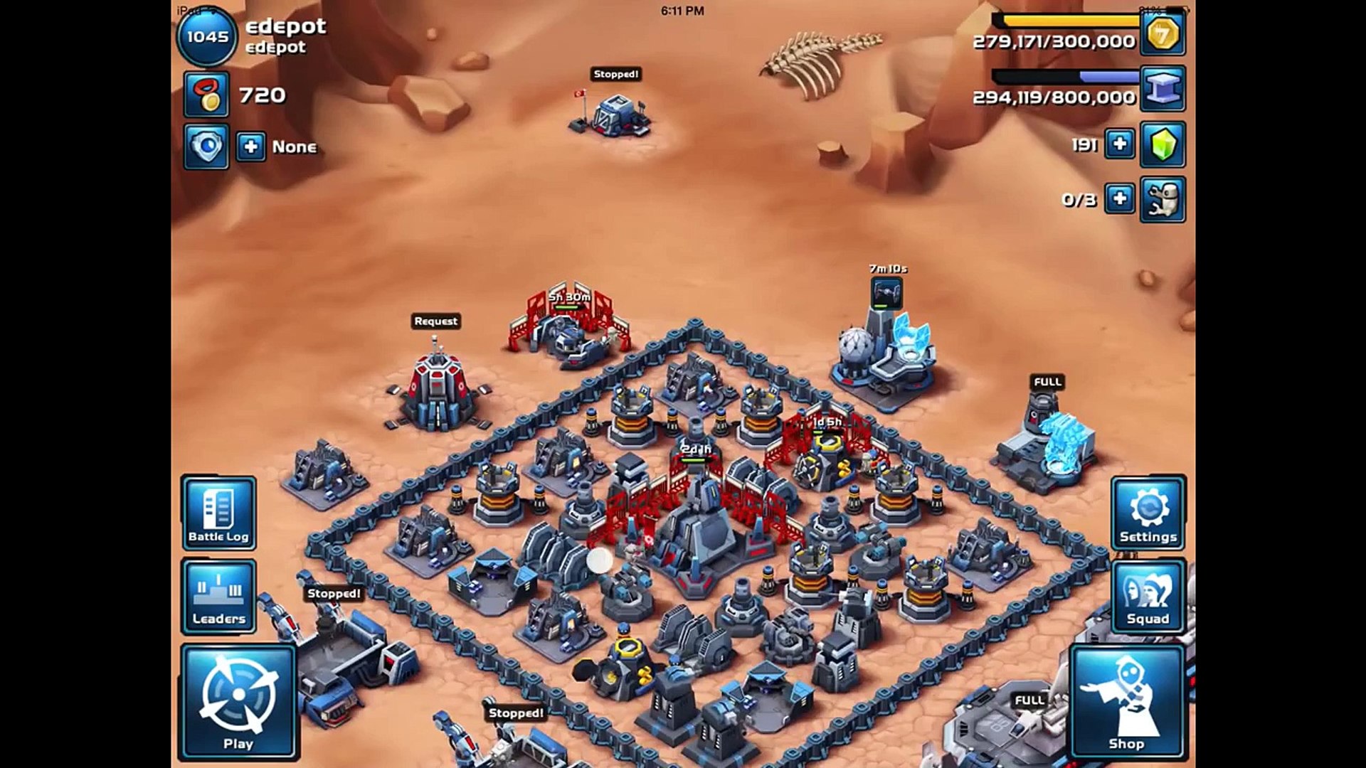 Star Wars Commander Best Level 6 Hq Base Layout Dailymotion Video