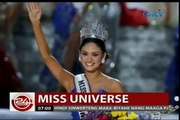 24Oras: Miss Univers Pia Wurtzbach, peut mensahe sa les fans à kay Miss Colombie