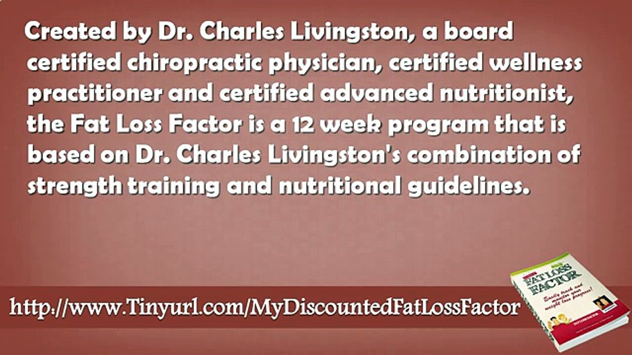 Fat Loss Factor Program PDF And Fat Loss Factor PDF