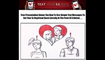 Text Your Ex Back   Get Your Ex Boyfriend Back