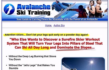 Avalanche Ski Training
