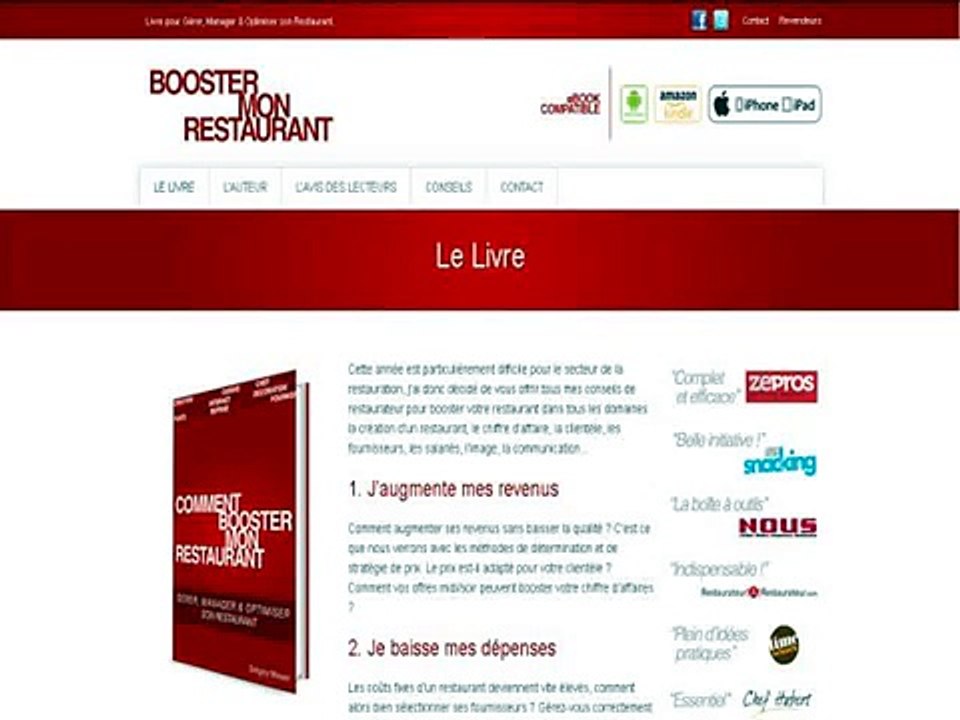 "Comment Booster Mon Restaurant"