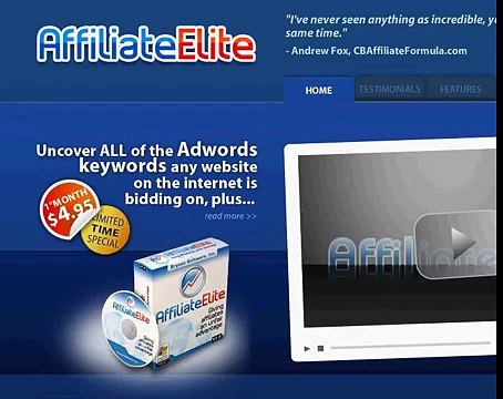 Review - Affiliate Elite - Google Adwords Tool