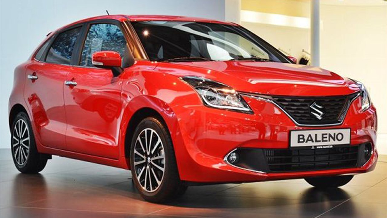 Maruti Baleno BoosterJet With Rear Disc Brakes Spied Testing