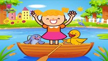 Row, Row, Row Your Boat | Dance Songs | Best Kids Songs | PINKFONG Songs for Children