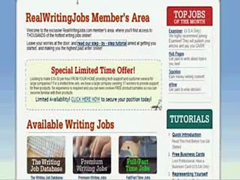 Legit Online Jobs - Real Work At Home Opportunities For Everyone