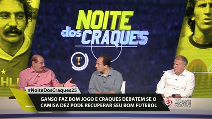 Rivellino: "Eu cansei um pouco do Ganso"