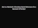 [PDF Download] Jini in a Nutshell: A Desktop Quick Reference (In a Nutshell (O'Reilly)) [Read]