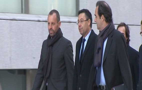 Rosell y Bartomeu declaran ante la Audiencia Nacional
