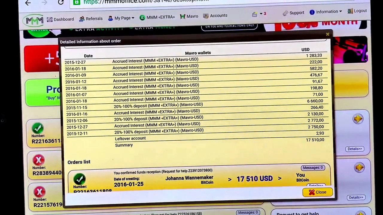 MMM pays 17510 USD