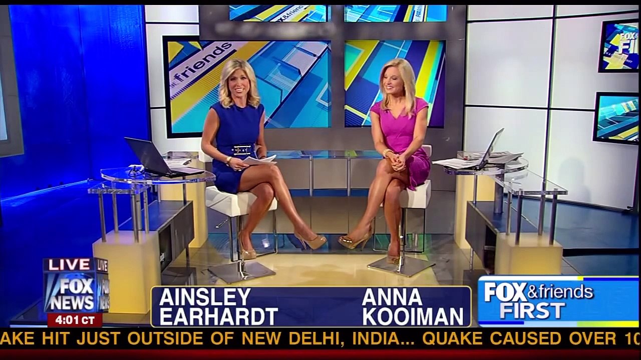 Ainsley Earhardt & Anna Koiman 3/05/12