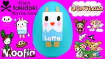 GIANT Tokidoki Moofia Play Doh Surprise Egg| Unicorno Hello Kitty Frenzies Cactus Kitties Donutella