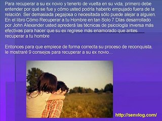 Cómo Recuperar a tu Hombre en tan Solo 7 Días – Consejos