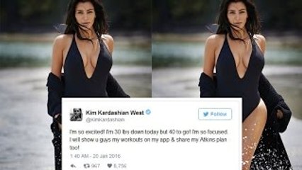 Kim Kardashian Is Dropping 2 Pounds Per Week