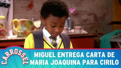 Miguel entrega carta de Maria Joaquina para Cirilo