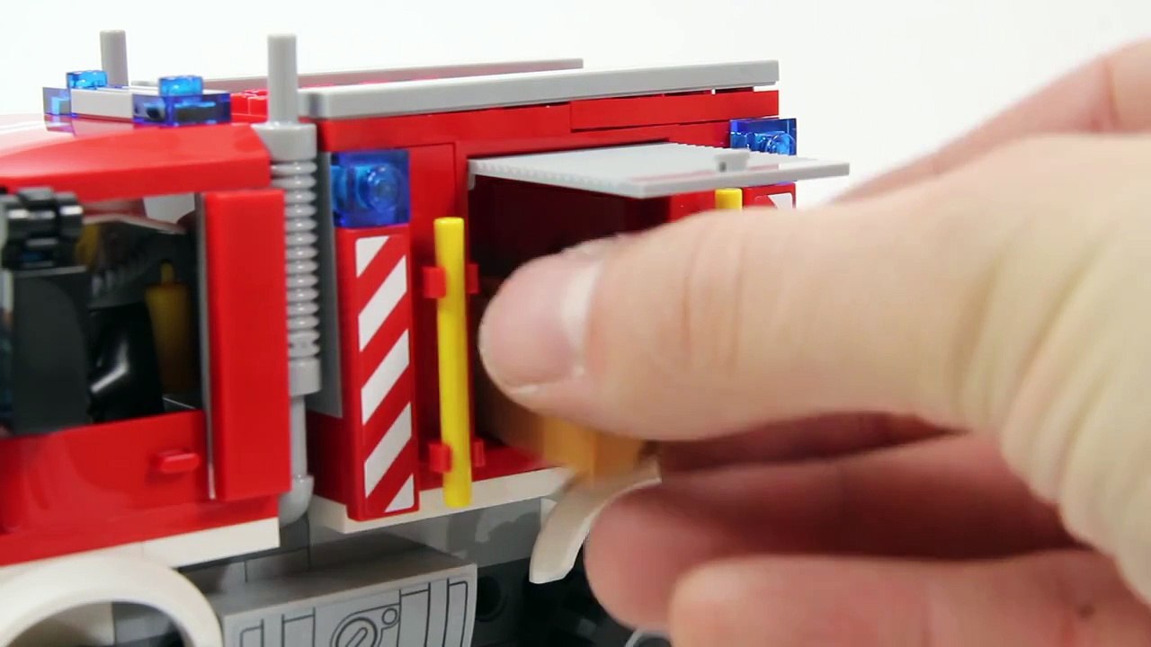 Lego City 60111 Fire Utility Truck Lego Speed Build