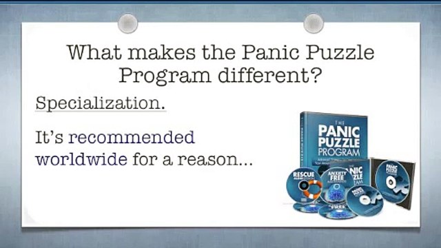 The Panic Puzzle – Start Overcoming Anxiety and Panic Attacks Today