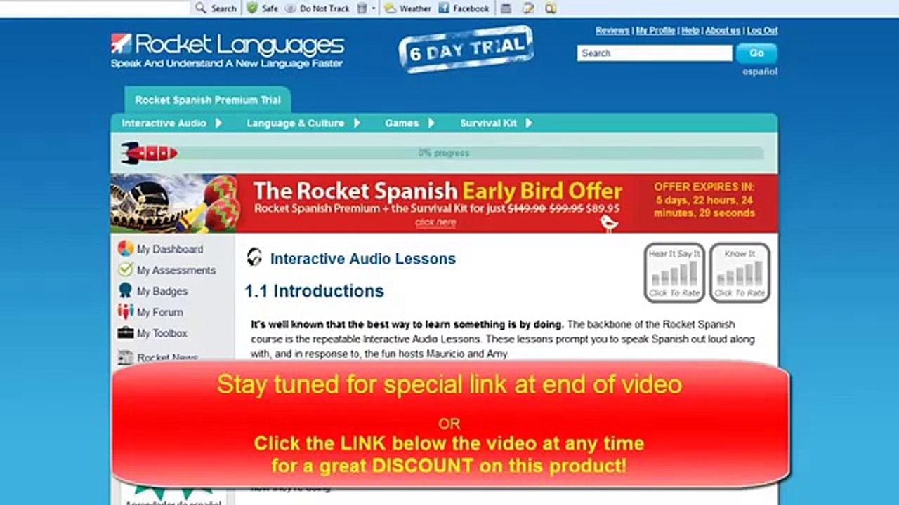 Rocket Spanish Review - Learn to speak spanish Easy!