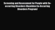 Screening and Assessment for People with Co-occurring Disorders (Hazelden Co-Occurring Disorders