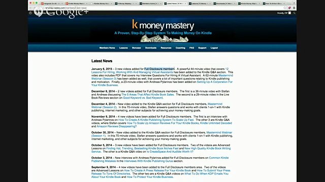 Kindle Money Mastery Review | K Money Mastery Pros & Cons