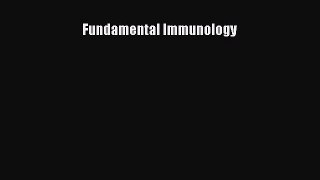 [Téléchargement PDF] Fundamental Immunology [Lire] En ligne