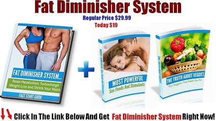 Fat Diminisher System Review + Bonus 20 $