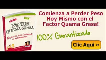 FACTOR QUEMA GRASA DR CHARLESS "FUNCIONA"