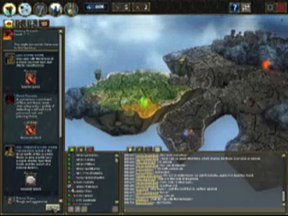 DreamLords: The Reawakening - Ingame play