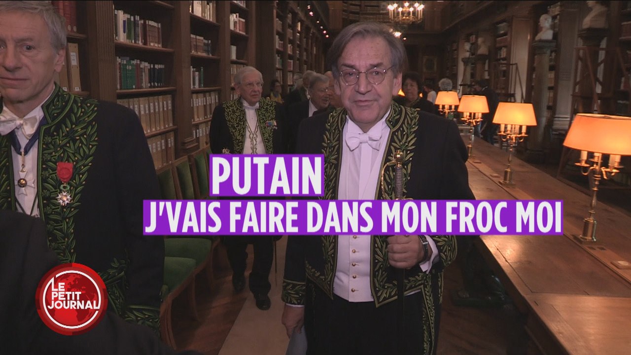 Alain Finkielkraut à l'Académie française - Le Petit Journal du 02/02 - CANAL+