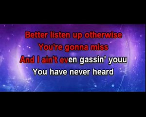 KARAOKE CRAIG DAVID feat BIG NARSTIE - When the bassline drops