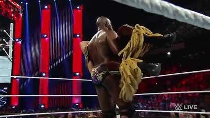 Titus O'Neil vs. Tyler Breeze- Raw, February 1, 2016