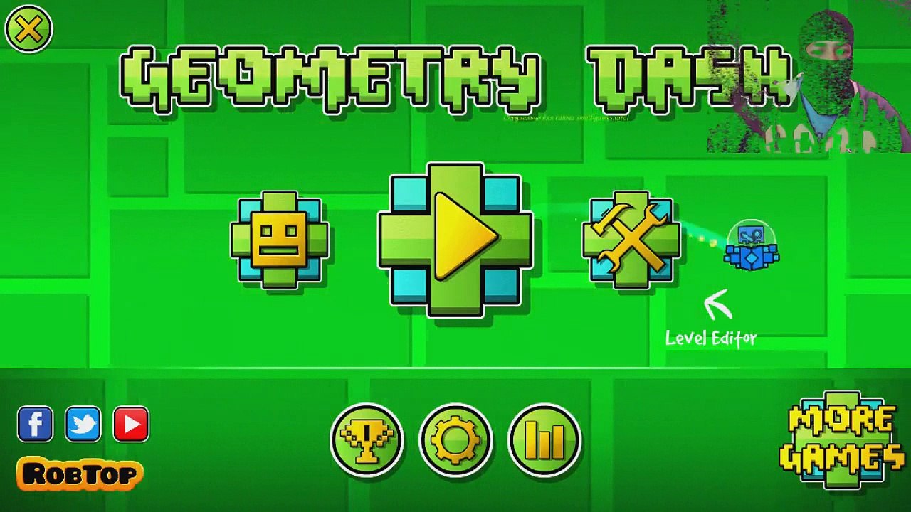 Chico le roban canal de youtube mira su reaccion!!! ||Geometry dash Desmadrando niveles||