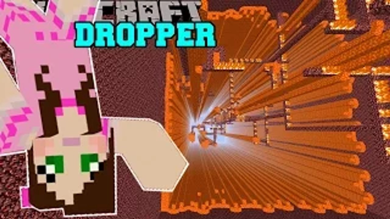 PAT AND JEN PopularMMOs Minecraft: LAVA DROPPER OF DOOM!! - Custom Map [2] GamingWithJen