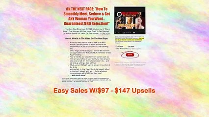 Bullet Proof Seduction Programs