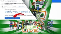 Xbox Live Account Setup