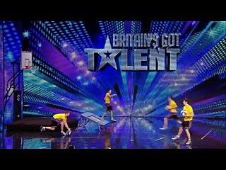 Face Team basketball acrobatics - Britain&#39;s Got Talent 2012 audition