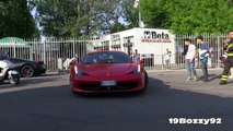 Ferrari Rev Battle: Straight Piped 458 vs 458 Speciale vs 430 Scuderia vs 360 CS