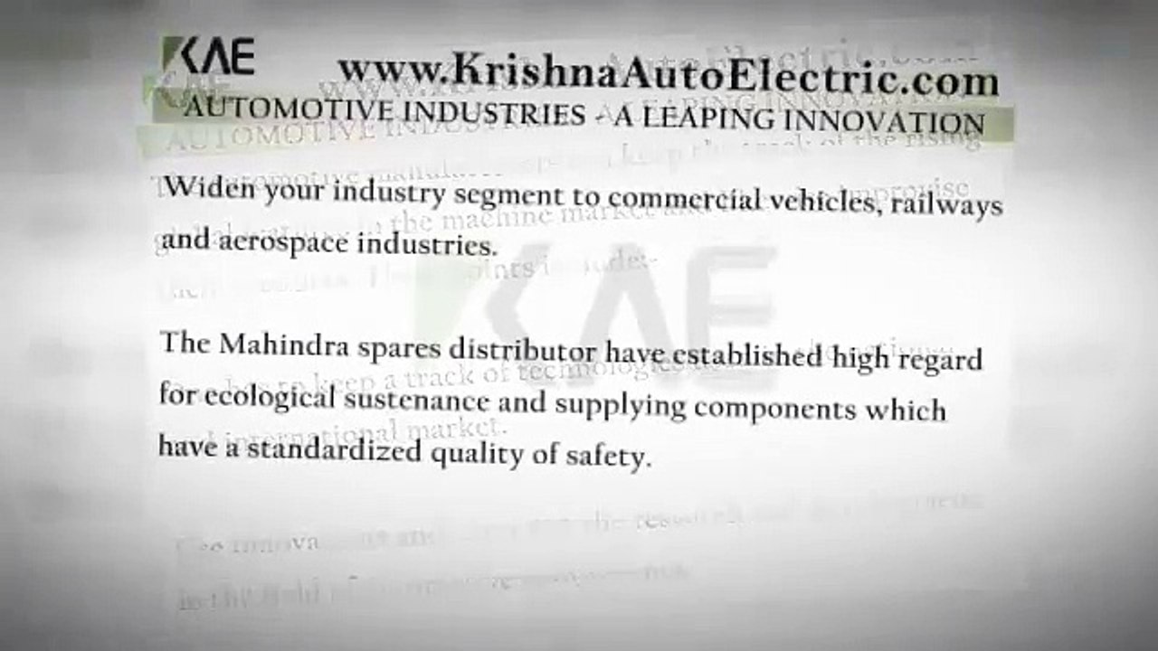 AUTOMOTIVE INDUSTRIES - A LEAPING INNOVATION