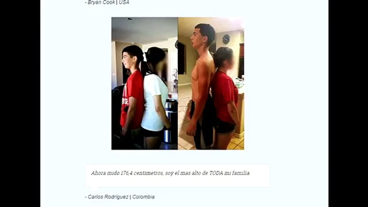 ganar estatura lo rápido