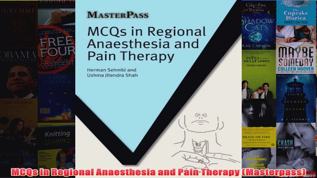 FREE PDF  MCQs in Regional Anaesthesia and Pain Therapy Masterpass FULL DOWNLOAD