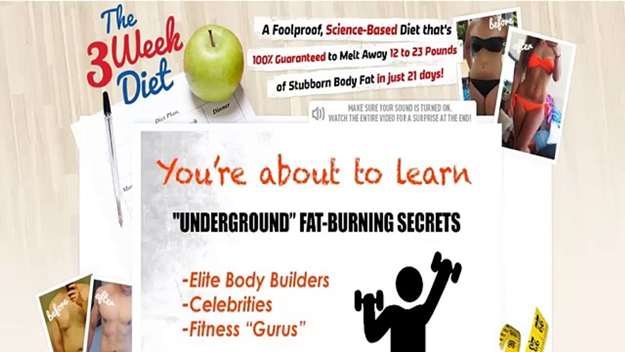 The 3 Week Diet