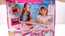 Barbie Dollicious Pastry Chef Play Doh Toy Oven Baking with Barbie & Cookie Monster