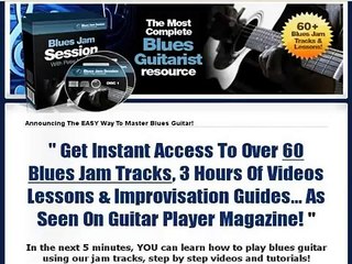 Bluesjamsession.com - 6% Conversions On This Blues Guitar Package.