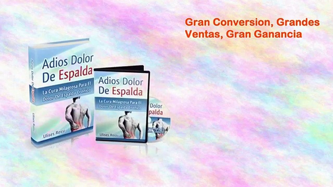 Adios Dolor De Espalda - Ciatica.